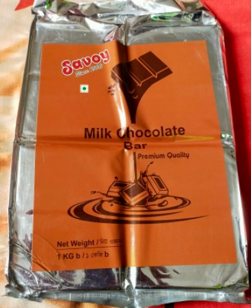 Picture of Savoy Milk Chocolate Bar-1kg