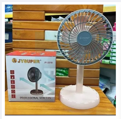 Picture of Jy Super Professional Lithium Battery Rechargeable Mini Fan | JY - 2218 (AC/DC Operation Option)