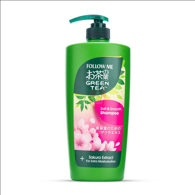 Picture of Follow Me Green Tea Soft & Smooth Shampoo 650ml