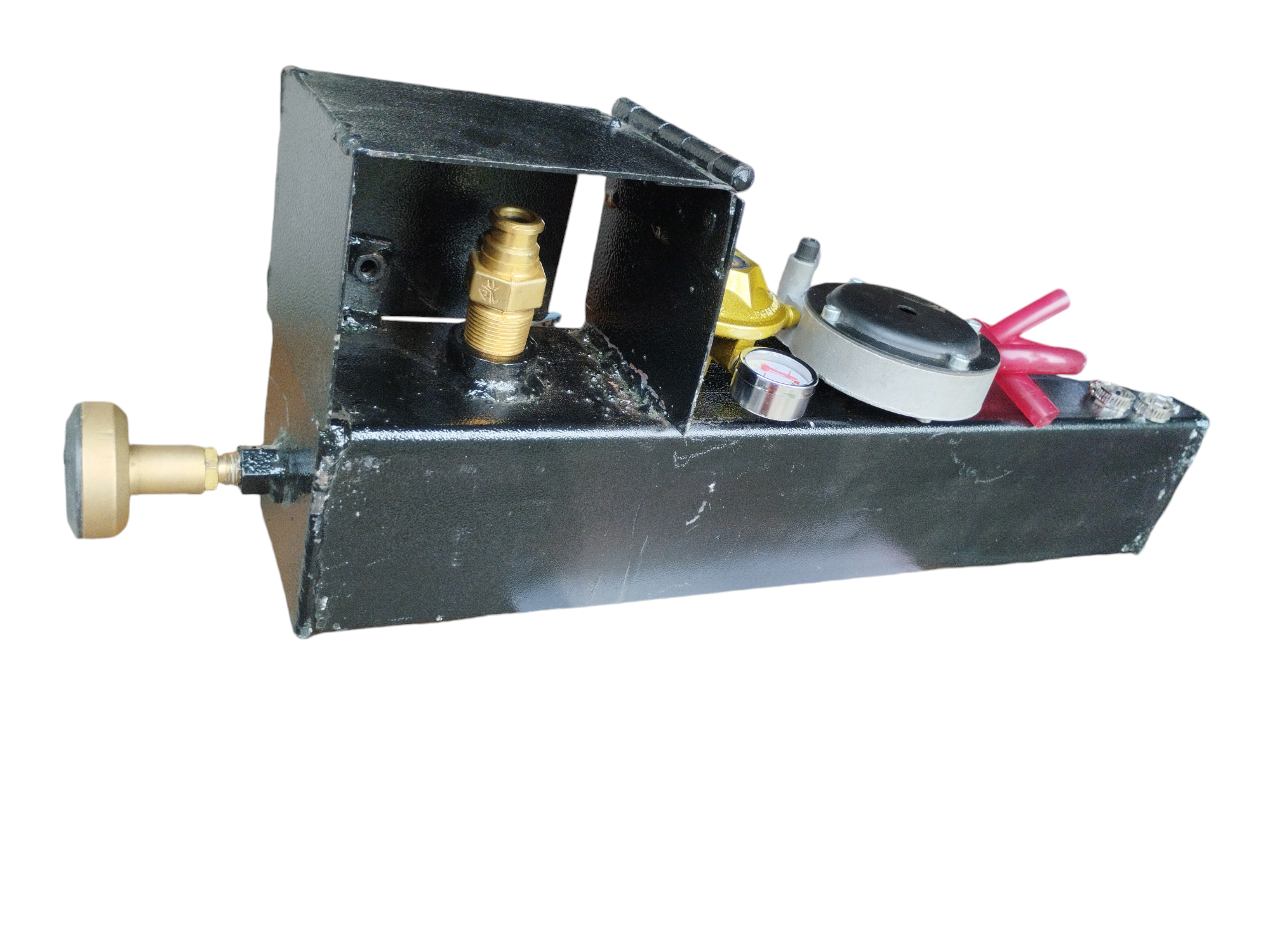 Picture of motorcycle lpg convertion set