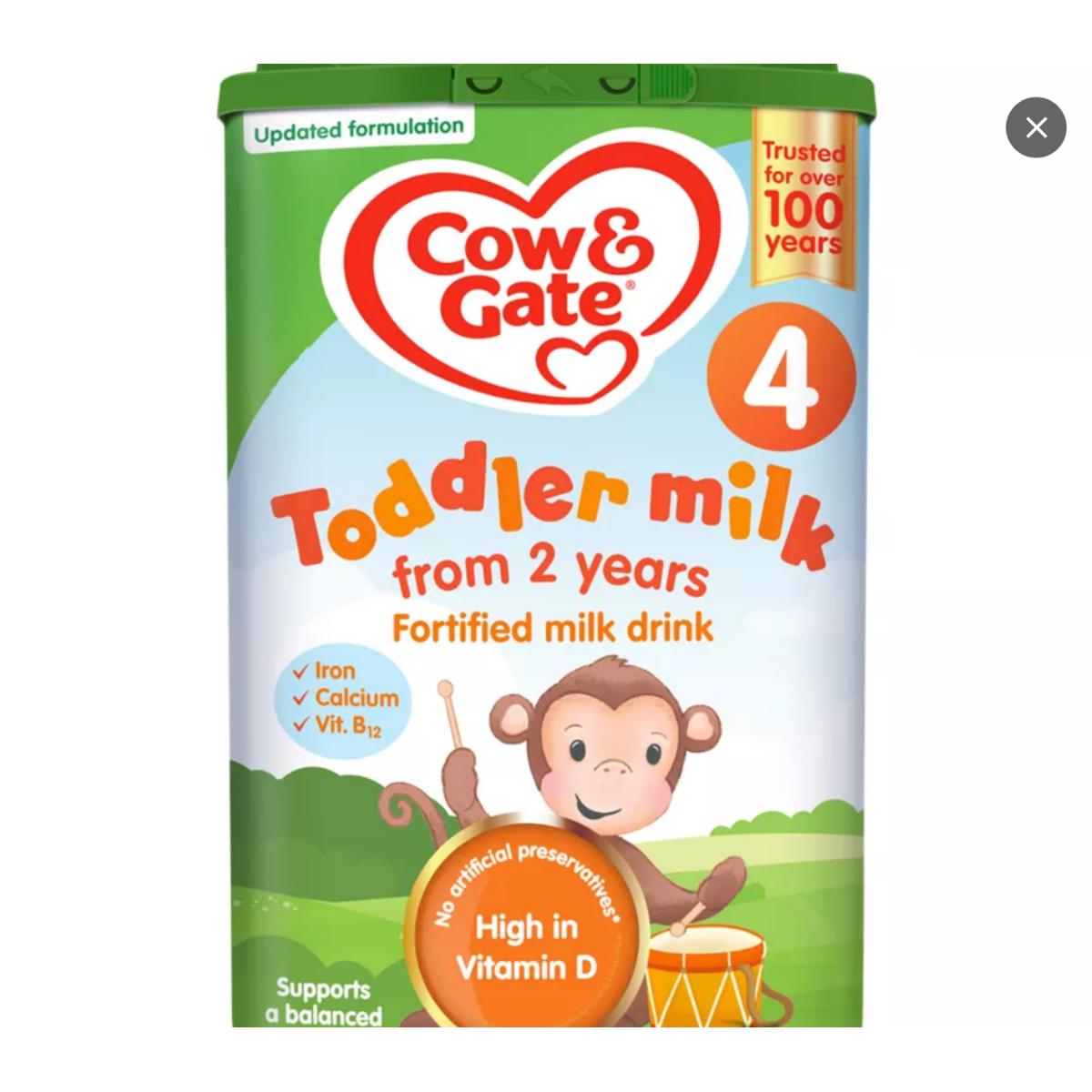 Picture of Cow & Gate 4 Toddler  Milk Powder Formula- 800Ggm(UK)