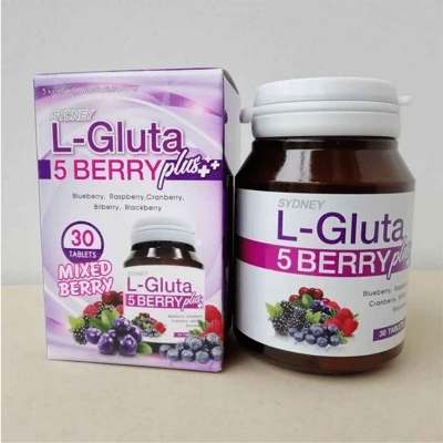 Picture of L-Gluta 5 Berry Plus Whitening Vitamins Tablets