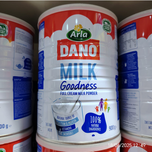 Picture of DANO Full Cream Milk Powder Tin 900g-Denmark