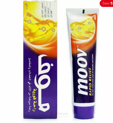 Picture of Moov Rapid Relief Pain Massage Cream 100g(uk)