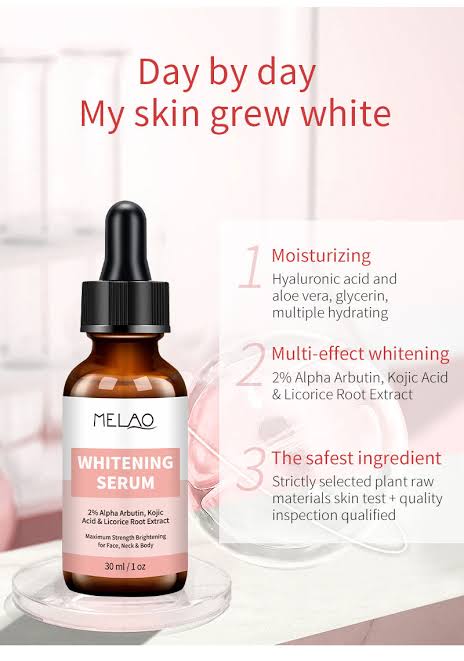 Picture of Melao Whitening serum With 2% Alpha arbutin and kojic acid ...
