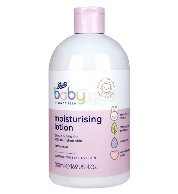 Picture of Boots Baby Moisturising Lotion for Soft Nourished Skin-500ml