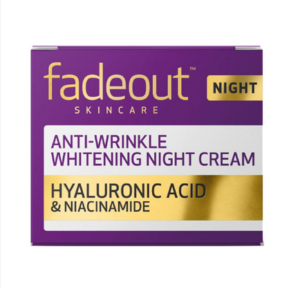 Picture of Fadeout Skincare Anti Wrinkle Whitening Night Cream 50ml