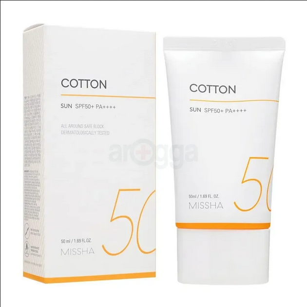 Picture of Missha Cotton Sun All Around Safe Block SPF50+ PA++++