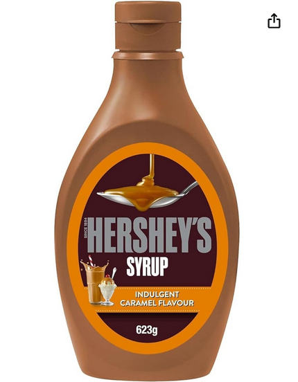 Picture of Hershey's Caramel Syrup Easy Squeeze Bottle 623g
