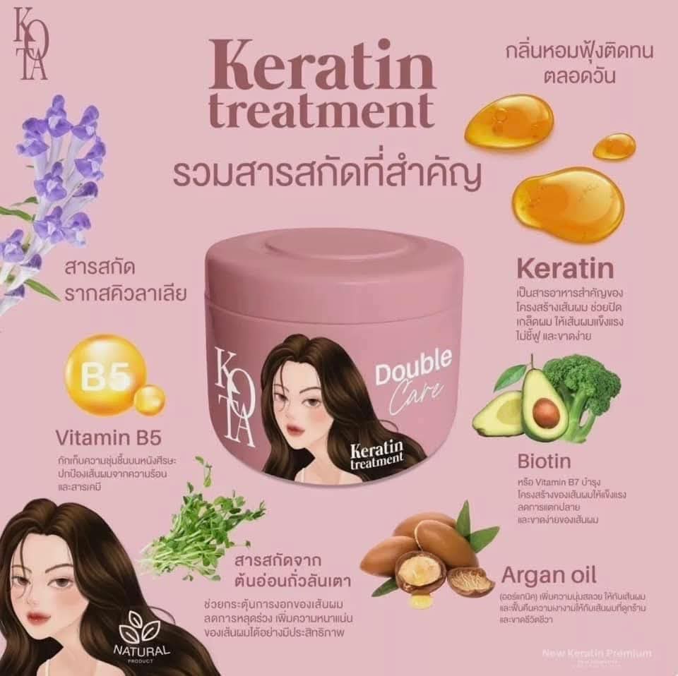 Picture of Kota Double Care Keratin Treatment Hair Mask 250ml