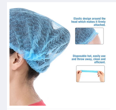 Picture of Mop Clip Head Cover / Caps Blue 100Pcs