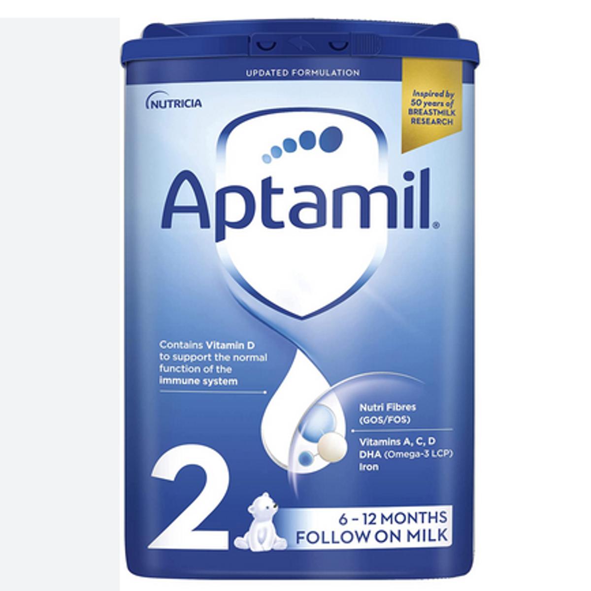 Picture of Aptamil 2 Follow On Milk From 6-12 m- 800gm, UK