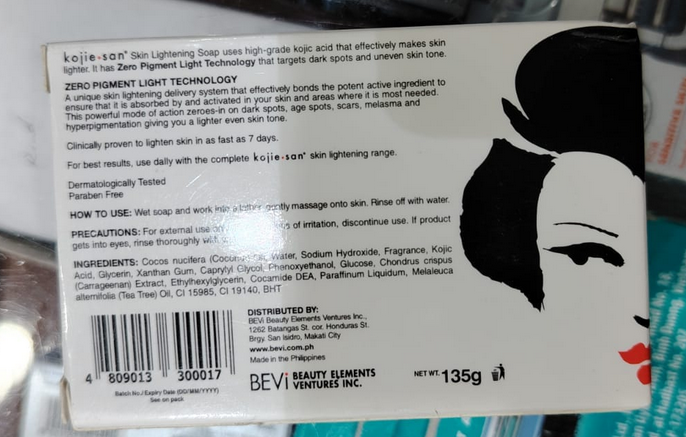 Picture of Kojie San Facial Beauty Soap 135g(Philippines)