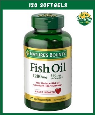 Picture of Nature’s Bounty Fish Oil (1,200 mg) – 120 softgels