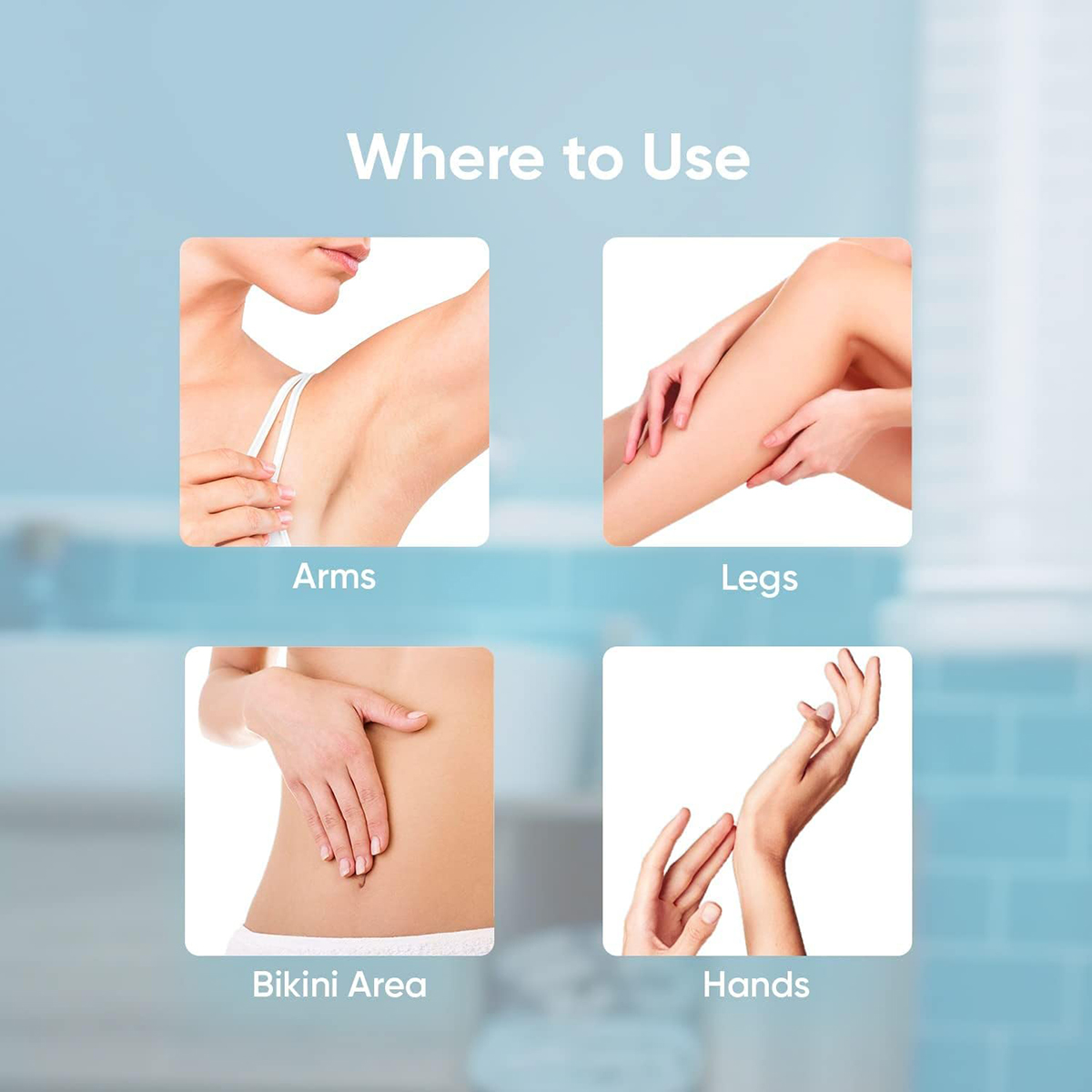 Picture of Gillette Venus Hair Removal Razor Blades (4 pieces) for Women – (Aloe Vera Glidestrip)