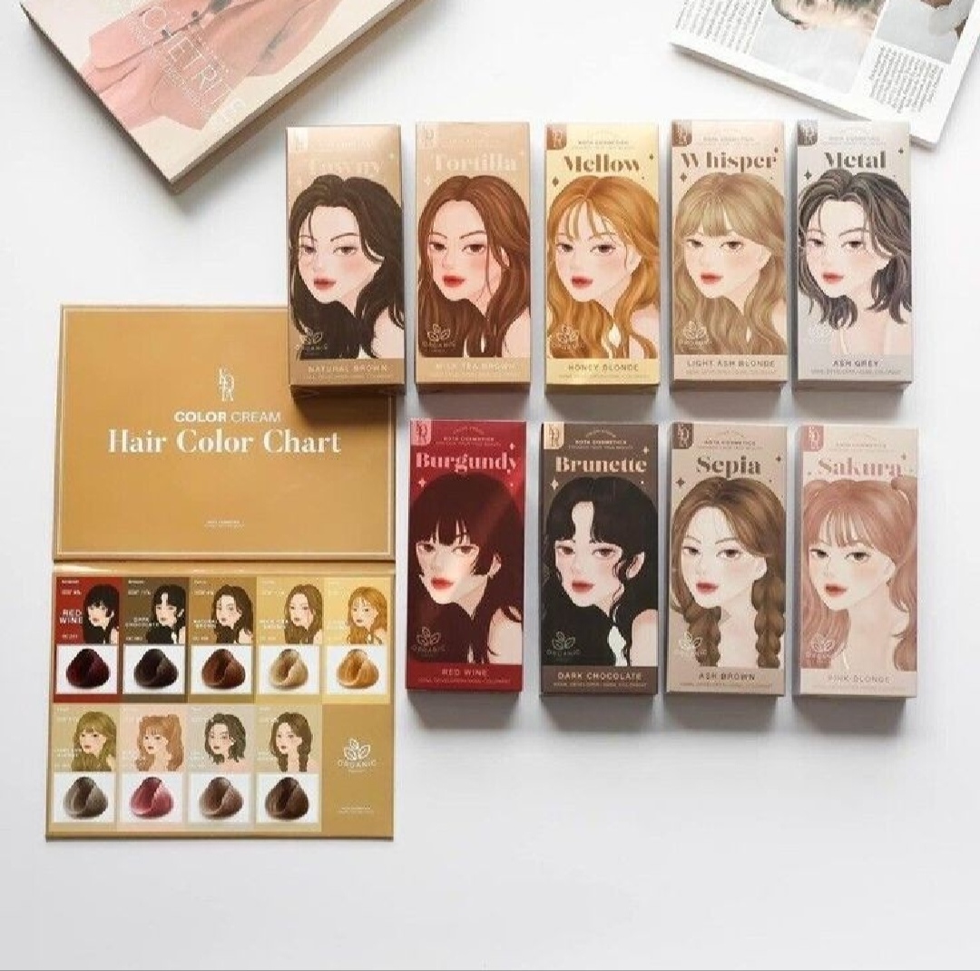 Picture of Kota Cosmetics Hair Colour Cream (Developer 100ml+Colorant 100ml )