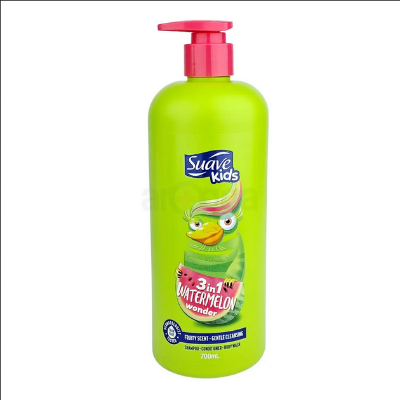 Picture of Suave Kids 3-in-1 Watermelon Wonder Shampoo, Conditioner, Body Wash 700ml