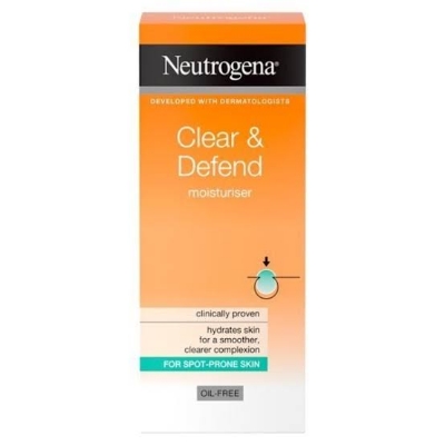 Picture of Neutrogena Clear & Defend Oil-Free Moisturiser 50Ml