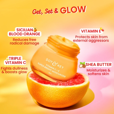 Picture of Dot & Key Vitamin C + E Moisturizer for Glowing Skin 60gm