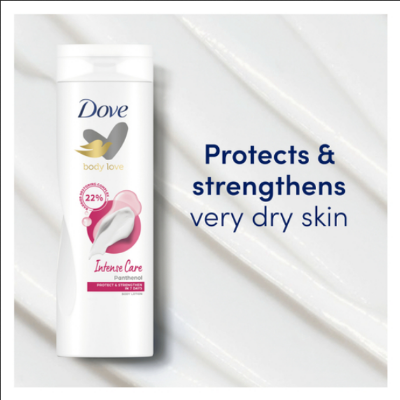 Picture of Dove Body Love Intense Care Body Lotion-400ml UAE