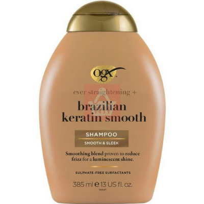 Picture of OGX Brazilian Keratin Smooth Shampoo 385ml