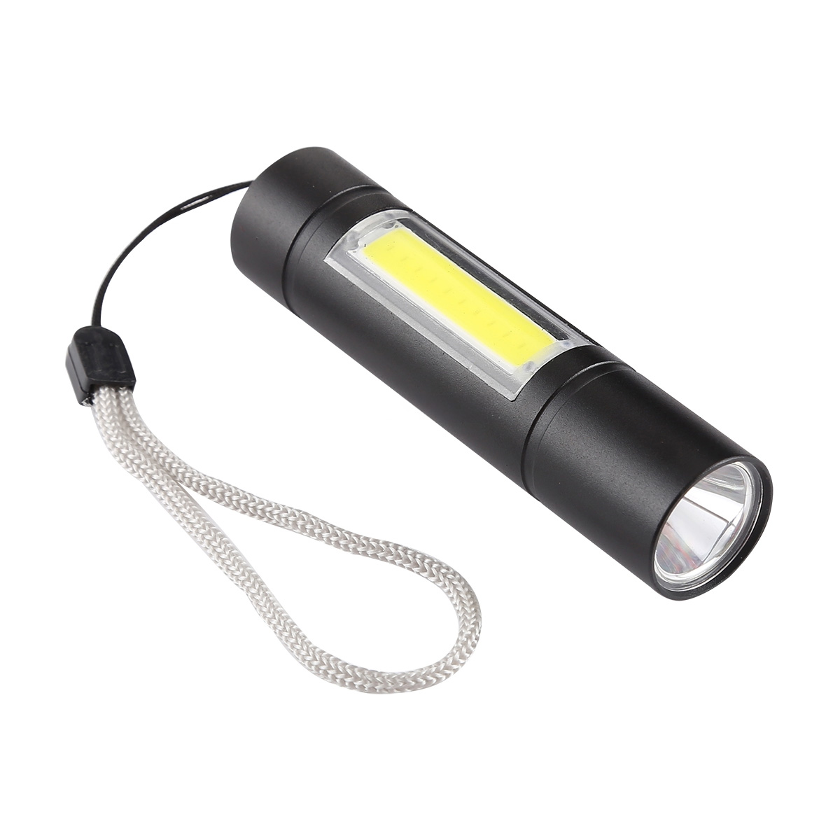 Picture of Rechargeable Flashlight Torch LED USB Portable Torches 3 Modes Mini Camping Lighting