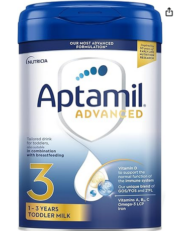 Picture of Aptamil Advanced 3 Milk Powder Formula,800g(uk)
