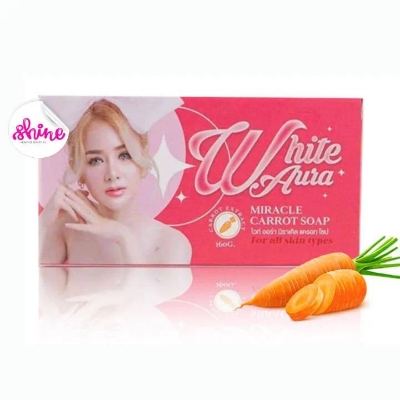 Picture of White Aura Miracle Carrot Soap-160gm (Thailand)
