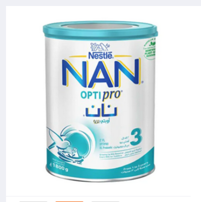 Picture of Nan 3 Optipro Baby Milk Growing up Formula - 800g(Dubai)