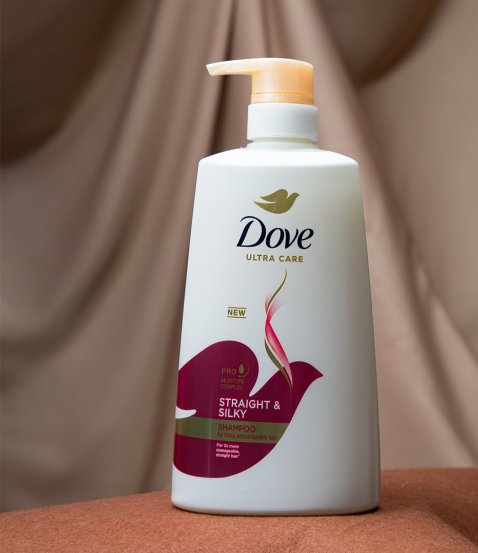 Picture of Dove Straight & Silky Shampoo 680ml (Unilever Original)