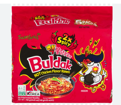 Picture of Samyang Ramen Extra Hot Chicken 5 x 140g