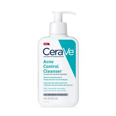 Picture of Cerave Acne Control Cleanser with 2% Salicylic Acid Acne Treatment 237ml