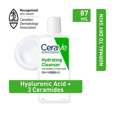 Picture of Cerave Hydrating Facial Cleanser for Normal to Dry Skin 87ml