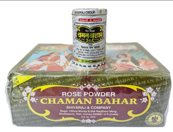 Picture of (indian)White Sweet Chaman Bahar Rose Powder, For Mouth Freshner, Packaging Size: 50 g