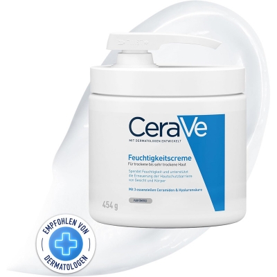 Picture of Cerave Moisturising Cream for Normal to Dry Skin - Pump 453gm
