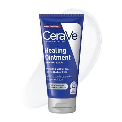 Picture of Cerave Healing Ointment Skin Protectant for Dry, Cracked & Chafed Skin (Lock in Hydration) 144gm