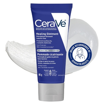 Picture of Cerave Healing Ointment Skin Protectant for Dry, Cracked & Chafed Skin (Non-greasy Feel) 85g