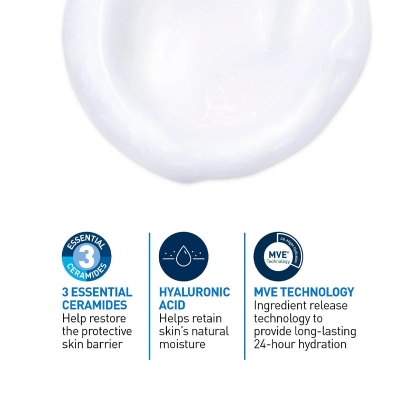 Picture of Cerave Hydrating Facial Cleanser for Normal to Dry Skin 87ml