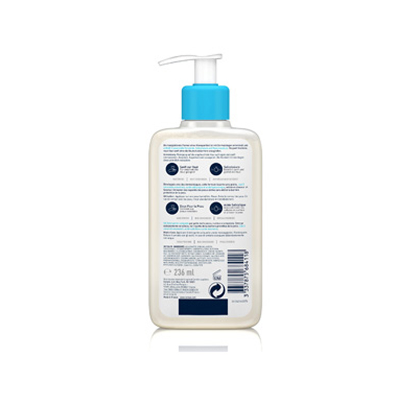 Picture of cerave sa smoothing cleanser for dry rough bumpy skin 236ml