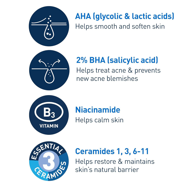 Picture of Cerave Acne Control Gel 2% Salicylic Acid Acne Treatment with AHA & BHA