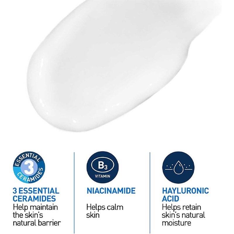 Picture of Cerave PM Facial Moisturising Lotion for Normal to Dry Skin 52ml