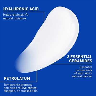 Picture of Cerave Healing Ointment Skin Protectant for Dry, Cracked & Chafed Skin (Lock in Hydration) 144gm