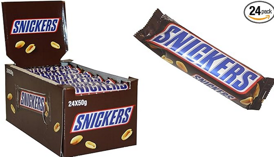 Picture of Snickers Bar 50g x 24 (Pack of 24)