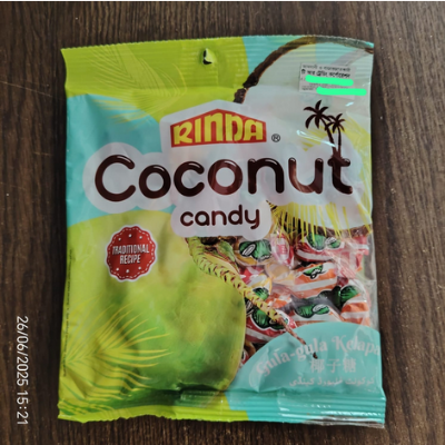 Picture of Rinda Coconut Candy 120g-Malaysia