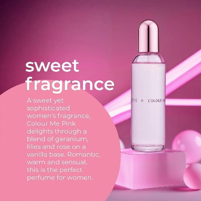 Picture of Body perfume party scent Colour Me Pink Used for female - 100 ml