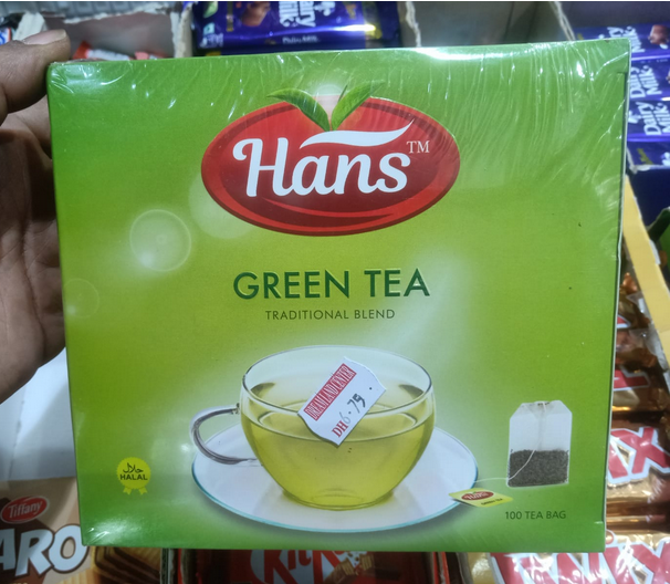 Picture of Hans Green Tea 100 Bags 200gm(Dubai)