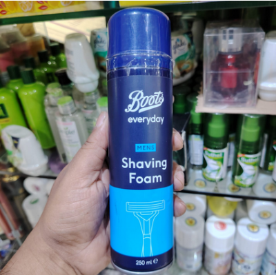 Picture of Boots Everyday Mens Shaving Foam-250ml-uk