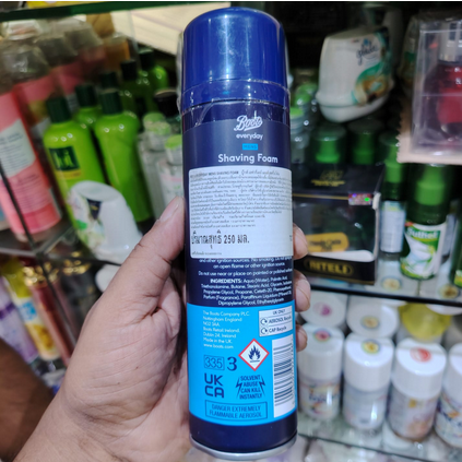 Picture of Boots Everyday Mens Shaving Foam-250ml-uk