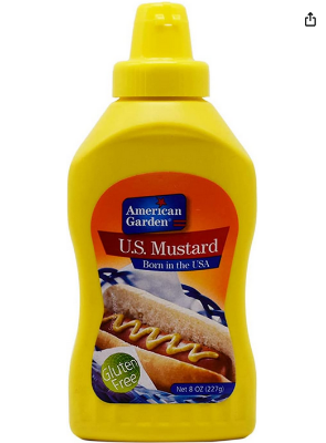 Picture of American Garden US Mustard Sauce 227 gm