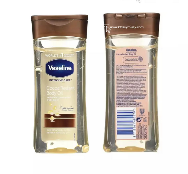 Picture of Vaseline Intensive Care Cocoa Radiant Body Gel Oil (200ml)